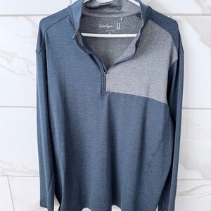 NWOT Walter Hagen Ultra Legend Blue and Gray Pullover